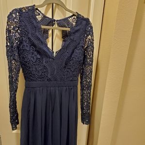 Lulus Navy Dress